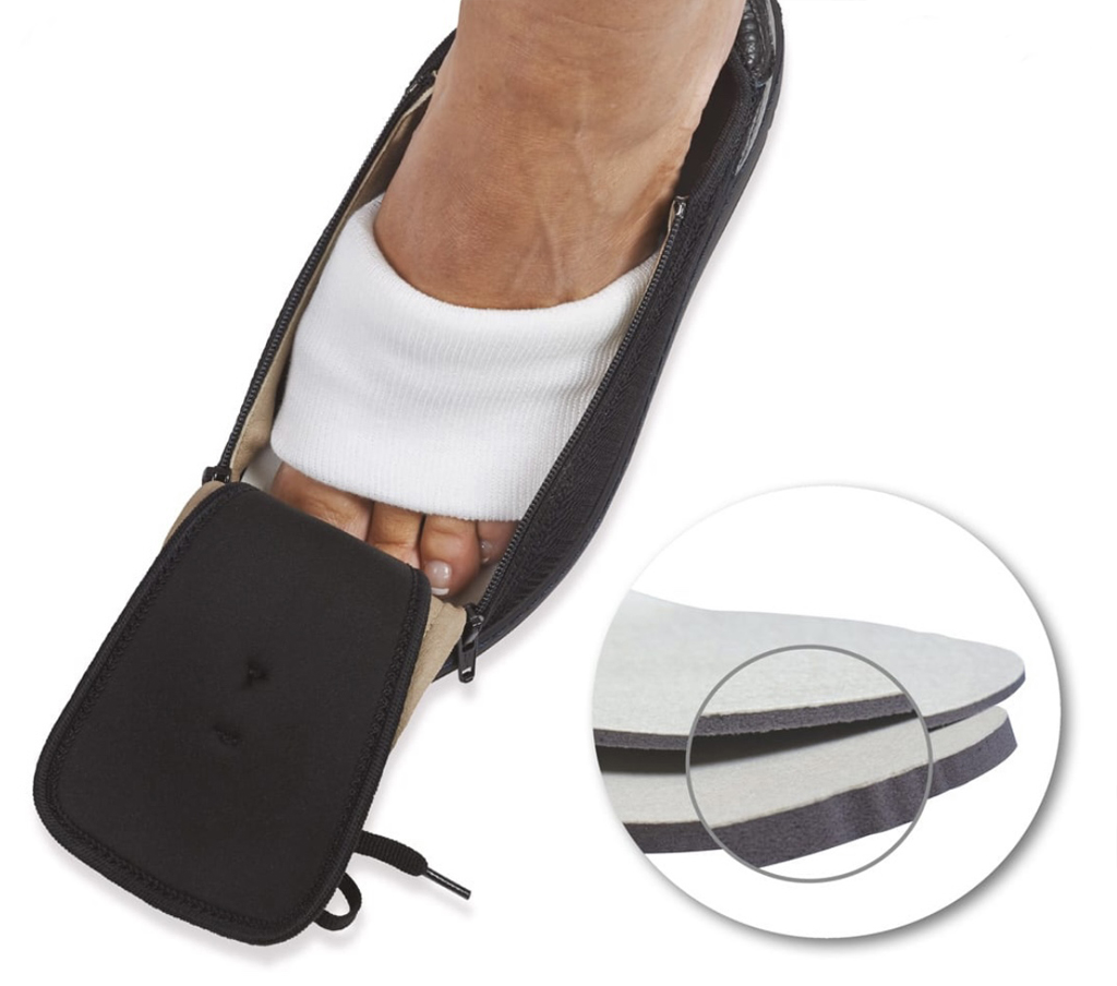 mules pour hallux valgus